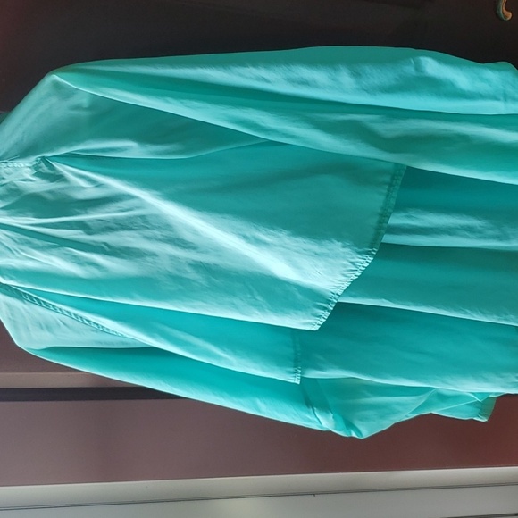 Izod Lacoste Vintage 80's  Aqua Lightweight Jacket - Picture 11 of 12